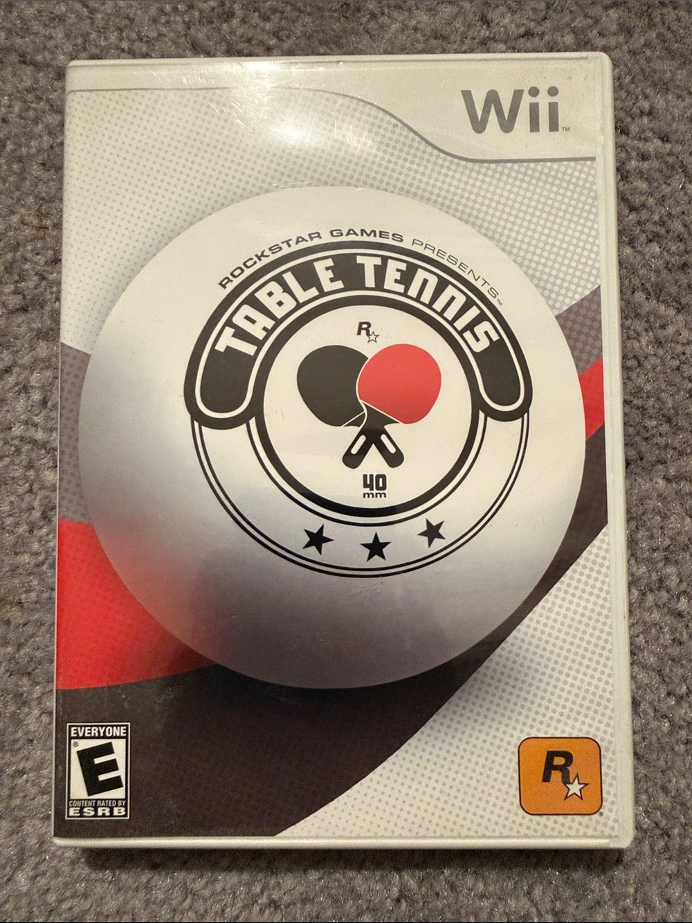 Nintendo Wii Table Tennis video game
